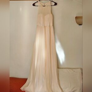 J. Crew Megan Silk Chiffon Wedding Dress Size 0